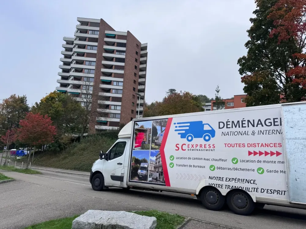 déménagement avec chauffeur